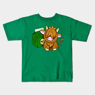 Highland Cow Pal Kids T-Shirt